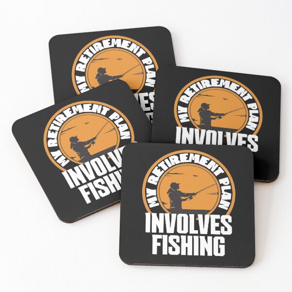 Item preview, My retirement plan involves fishing designed and sold by FurioInc.