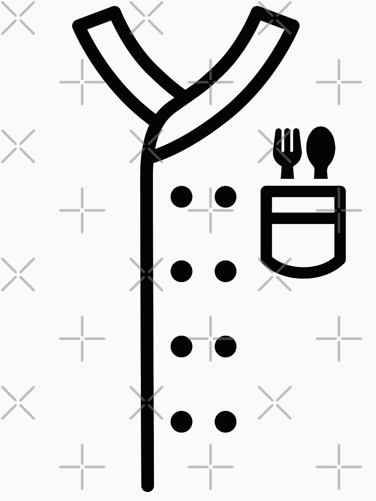 "Chefs uniform, Chef jacket, Cool, kitchen Gift" Tshirt for Sale by