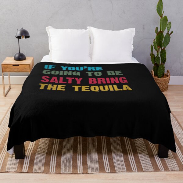 Aperçu de l'œuvre Si vous allez être salé, apportez la tequila rétro vintage créée et vendue par OusmaneProDz.