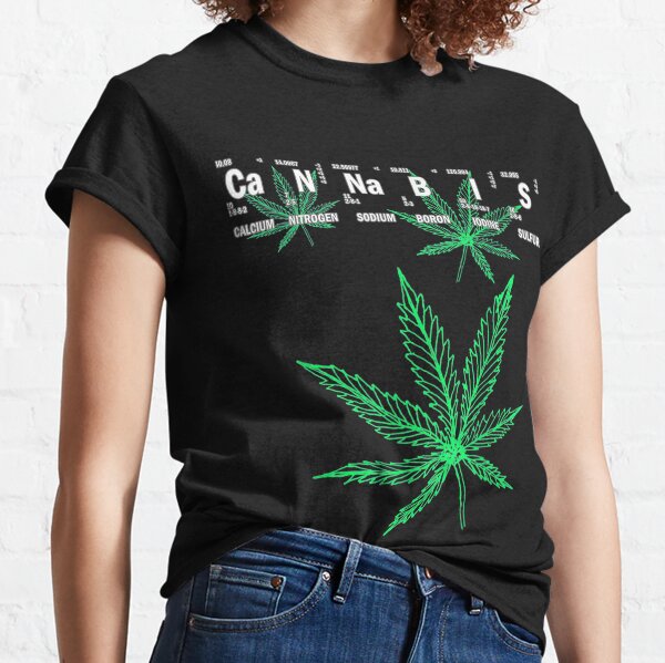 Cannabis Women's T-Shirts & Tops for Sale | Redbubble