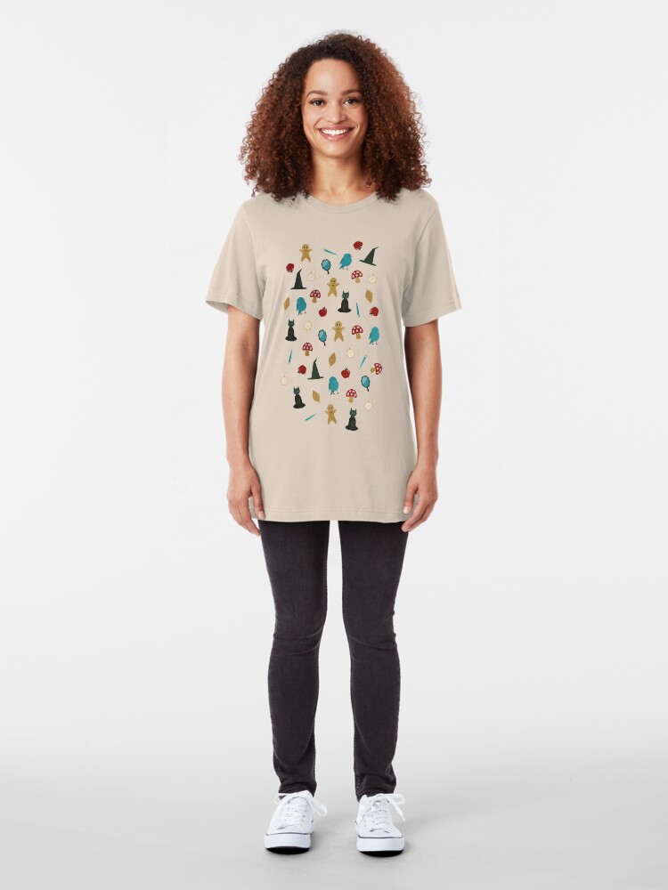 Alternate view of Fairytale Pattern Slim Fit T-Shirt