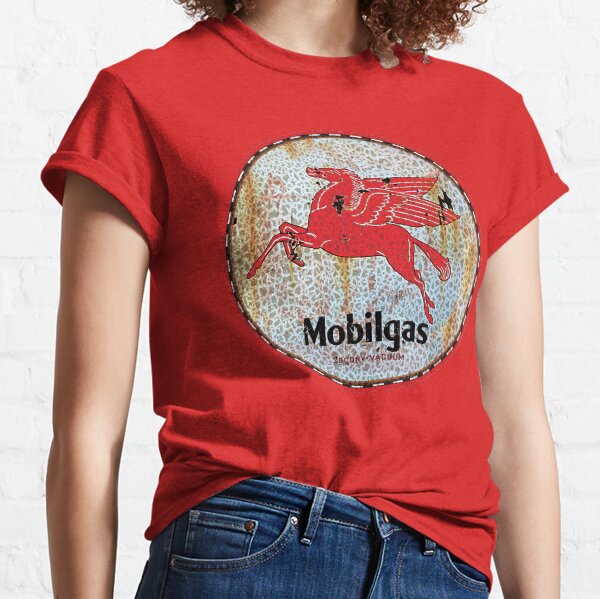 Vintage Mobil Öl Zeichen Classic T-Shirt