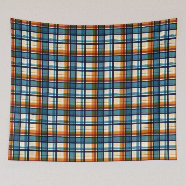 Item preview, Ocean Sand Plaid designed and sold by oppositedge.