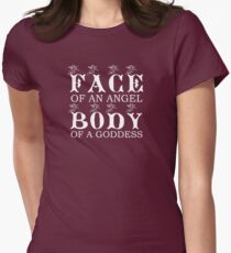 BODY OF A GODDESS! Women's Fitted T-Shirt