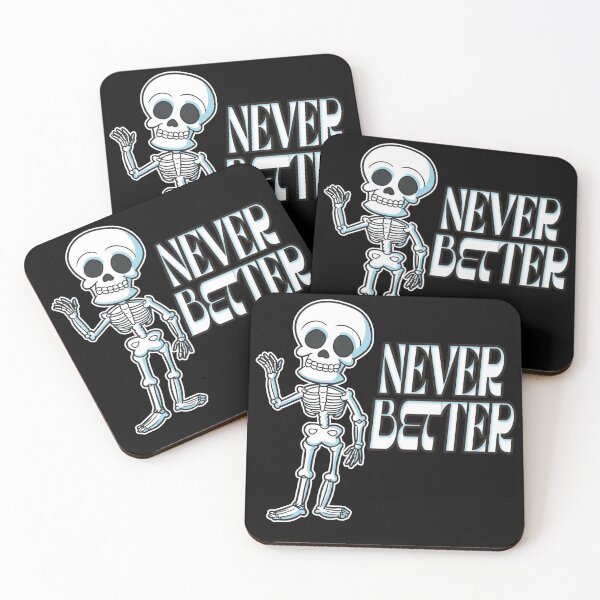 Item preview, Never Better Skeleton designed and sold by NuarzDesign.
