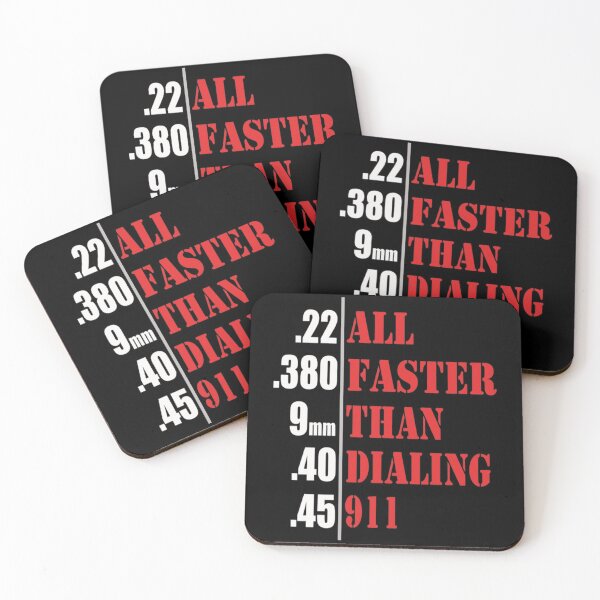 Item preview, All Faster Than Dialing 911 Gun Lover T-Shirtall faster than dialing 911 designed and sold by GriseldaBroo.
