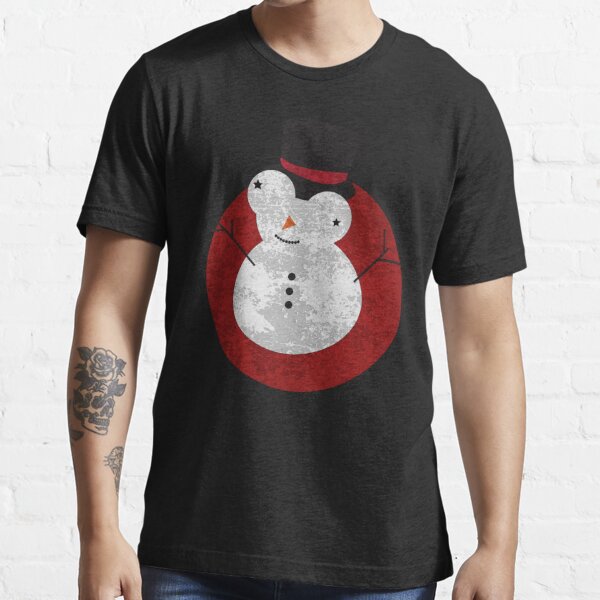 SCHNEEMANNI // Funny Winter Snow Guy // Comic Design Essential T-Shirt