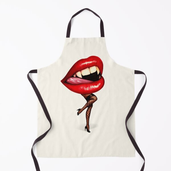 Item preview, Vampire Lips Pin-Up designed and sold by Kelly  Gilleran.