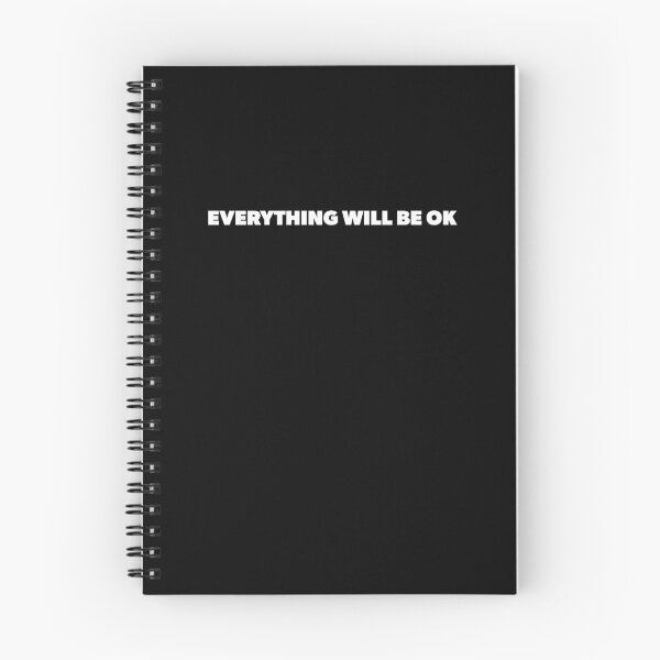 Item preview, Everything Will Be OK - Motivational designed and sold by RoguePixel.