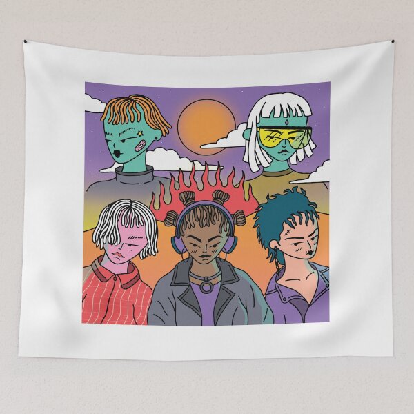 Item preview, Galactic Riot Girls designed and sold by malondra.