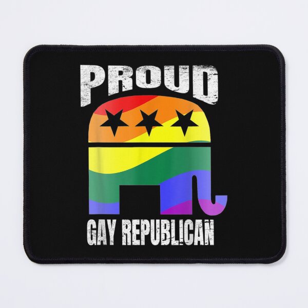 Item preview, Vote Republican Gay Pride Flag Elephant Vintage designed and sold by angelata.