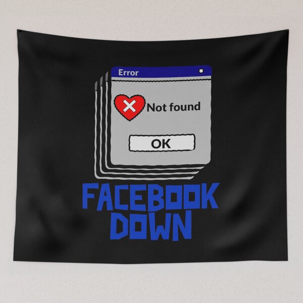 Item preview, Facebook is Down designed and sold by Studioapartment.