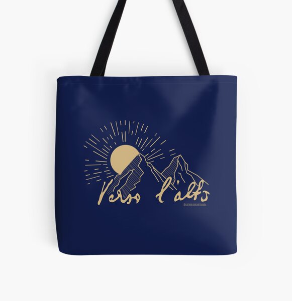 Verso L'Alto Mountains Tote Bag for Sale by CatholicHeart