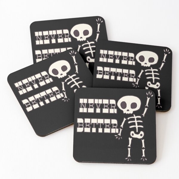 Item preview, Never Better Skeleton designed and sold by NuarzDesign.