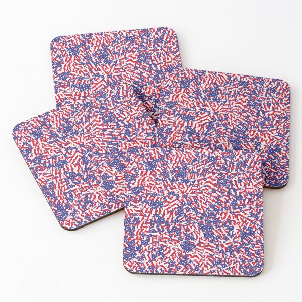 Item preview, USA Abstract Flag designed and sold by SilverFantasy.