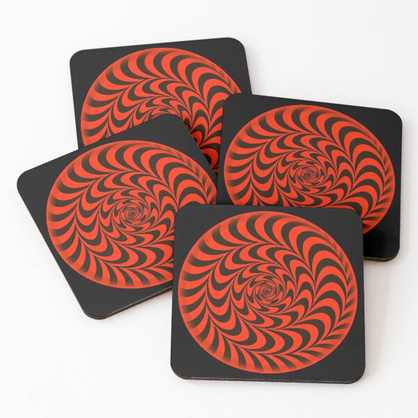 Item preview, Circle red Trippy optical illusion  designed and sold by Designs Of all kinds.