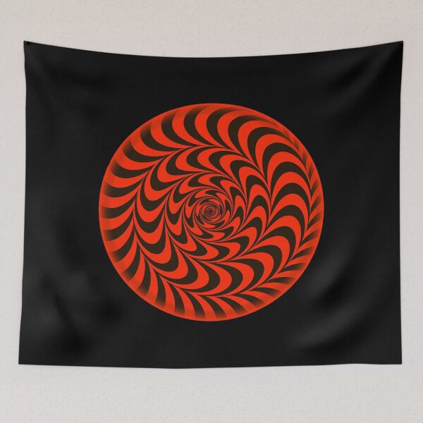 Item preview, Circle red Trippy optical illusion  designed and sold by Designs Of all kinds.