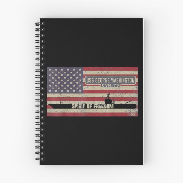 Item preview, Uss George Washington Cvn 73 Aircraft Carrier American Flag designed and sold by maudean.