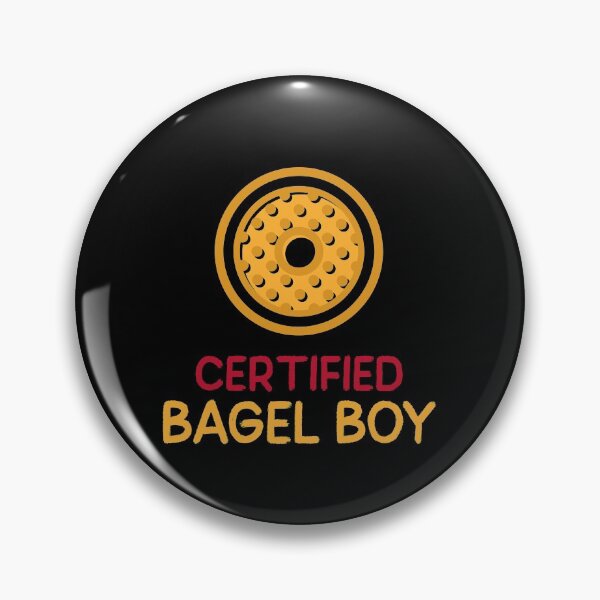 Item preview, Certified Bagel Boy - Breakfast Bagel Design designed and sold by Shirtlify.