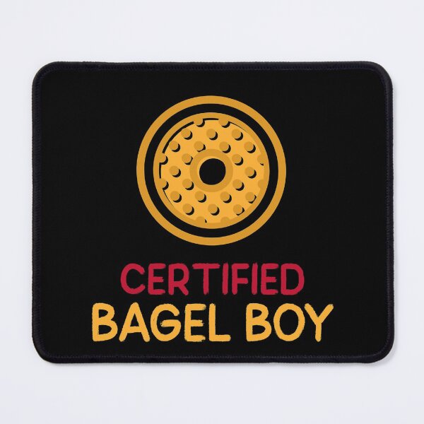 Item preview, Certified Bagel Boy - Breakfast Bagel Design designed and sold by Shirtlify.