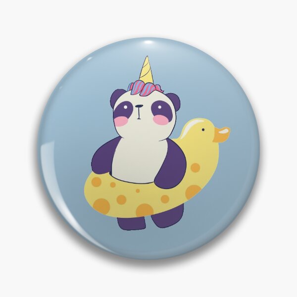 Item preview, Baby Panda Unicorn Duck designed and sold by Cute and Funny Animal Art Designs.