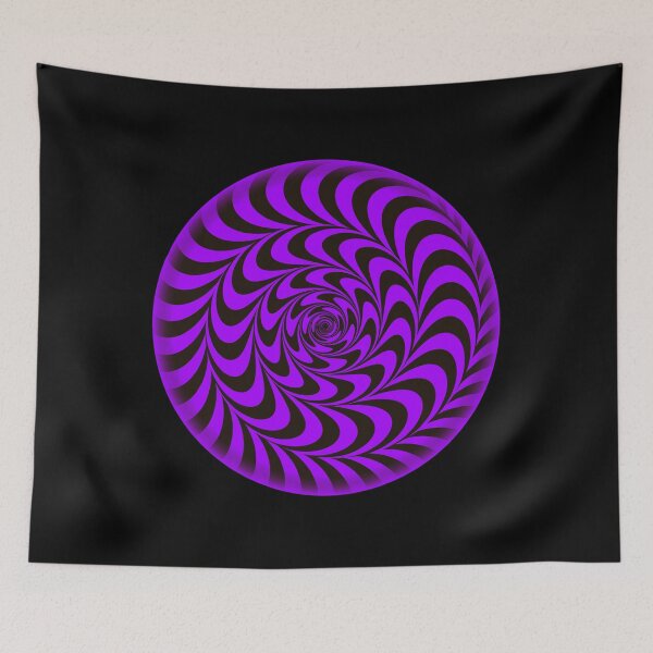 Item preview, Circle purple Trippy optical illusion  designed and sold by Designs Of all kinds.