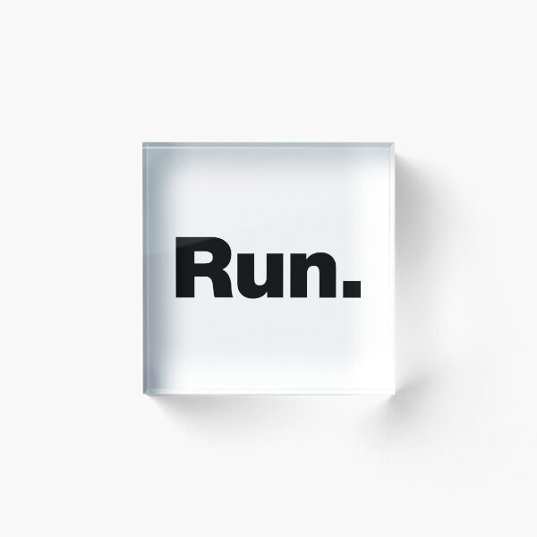 Item preview, Run (black) designed and sold by dudethecreator.