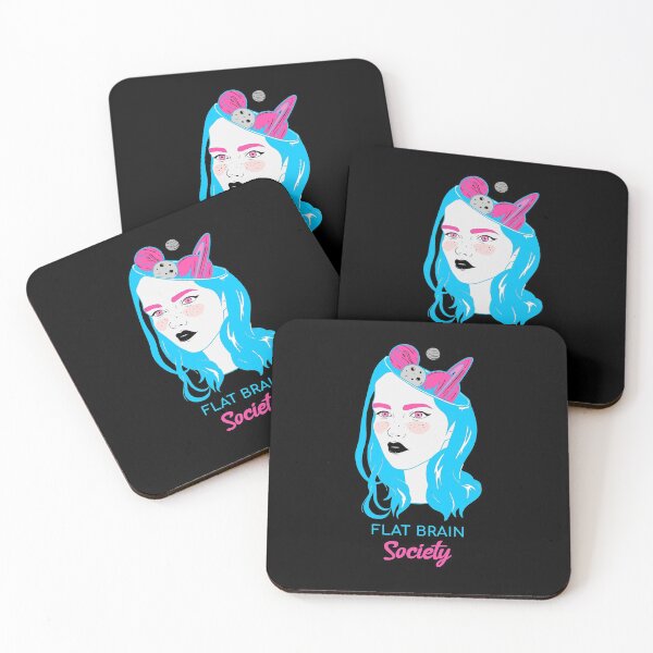 Item preview, Flat Brain Society designed and sold by ShineEyePirate.