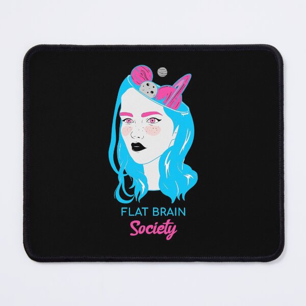 Item preview, Flat Brain Society designed and sold by ShineEyePirate.