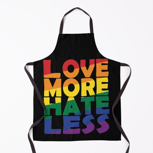 Item preview, Coloured Love More Hate Less DESIGN designed and sold by Solotree.
