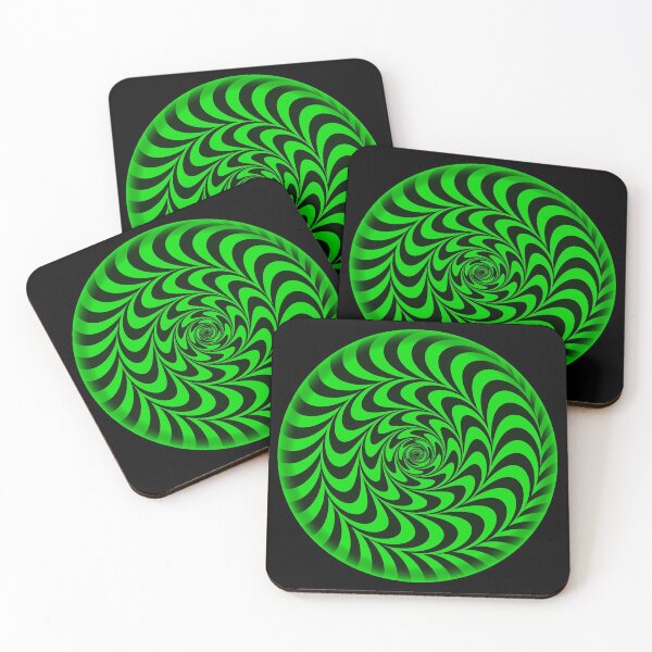 Item preview, Circle green Trippy optical illusion  designed and sold by Designs Of all kinds.