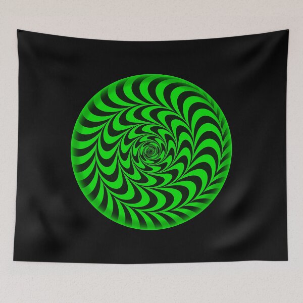 Item preview, Circle green Trippy optical illusion  designed and sold by Designs Of all kinds.