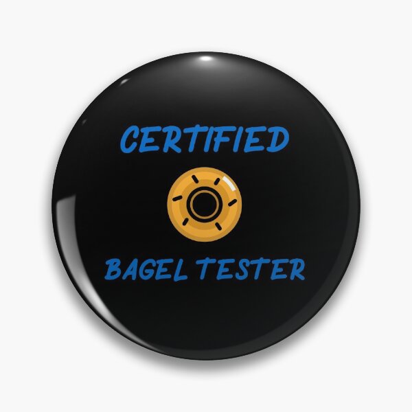 Item preview, Certified Bagel Tester - Breakfast Bagel Design designed and sold by Shirtlify.