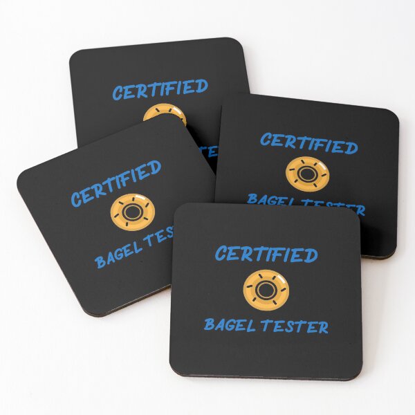 Item preview, Certified Bagel Tester - Breakfast Bagel Design designed and sold by Shirtlify.