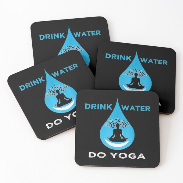 Item preview, Drink Water Do Yoga Myrtle Beach designed and sold by angelata.