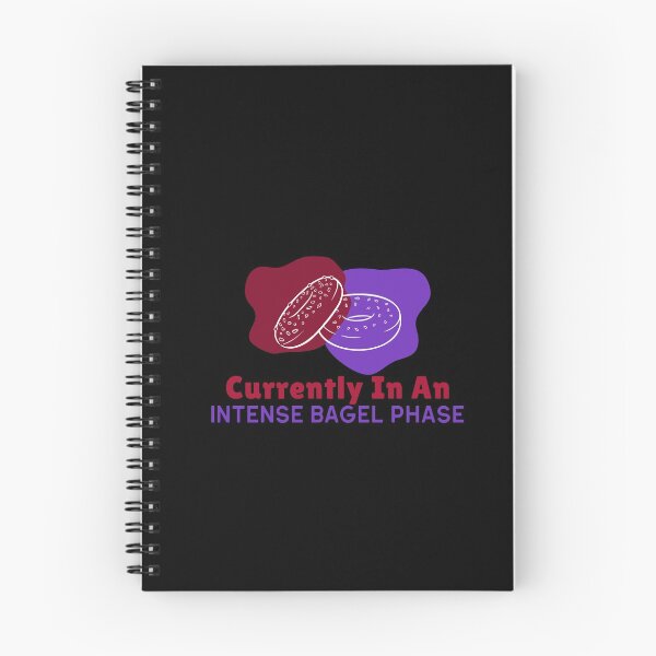Item preview, Currently In An Intense Bagel Phase - Breakfast Bagel Design designed and sold by Shirtlify.