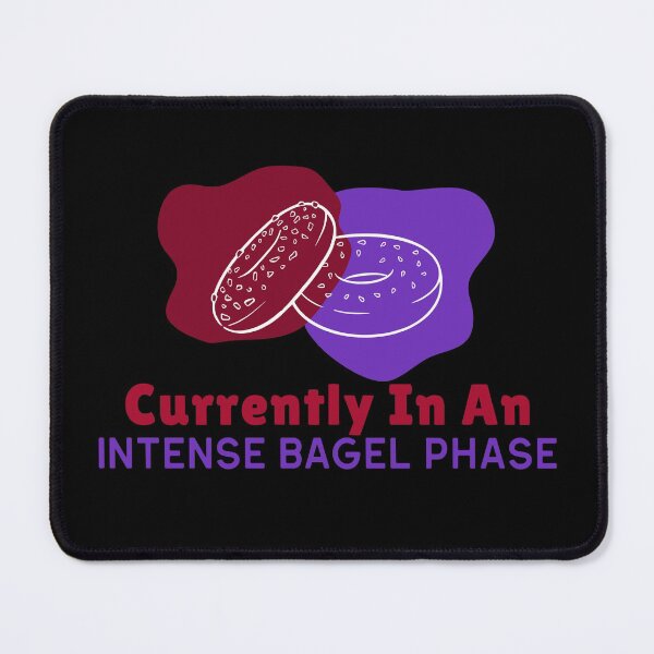 Item preview, Currently In An Intense Bagel Phase - Breakfast Bagel Design designed and sold by Shirtlify.