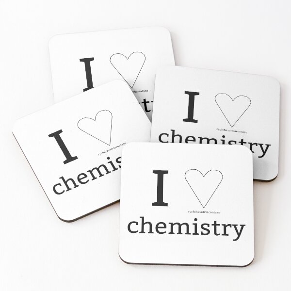 Item preview, I ♡ chemistry - I love chemistry - heart - IUPAC fun designed and sold by Marcel Wirth.