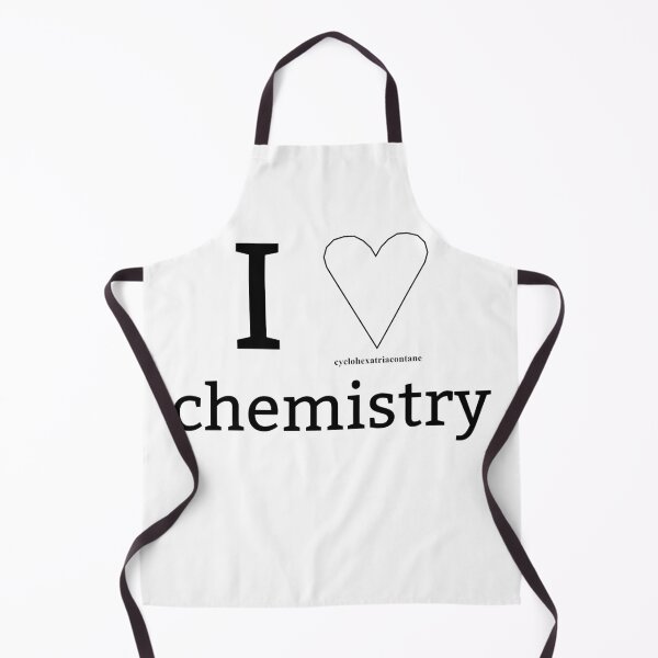 Item preview, I ♡ chemistry - I love chemistry - heart - IUPAC fun designed and sold by Marcel Wirth.