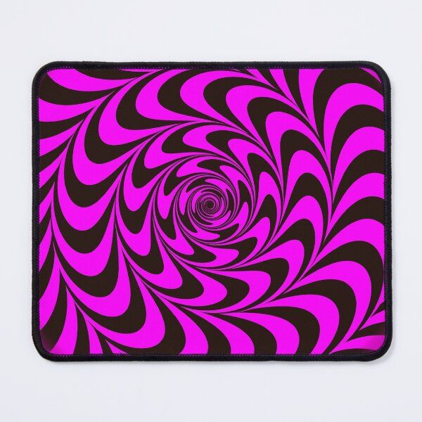 Item preview, Circle black and pink Trippy optical illusion designed and sold by Designs Of all kinds.