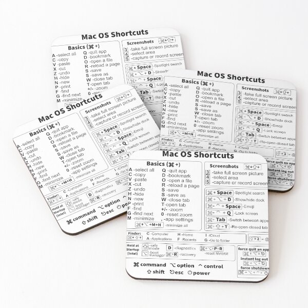 Item preview, Mac Keyboard Shortcuts designed and sold by Kathleen Creative.