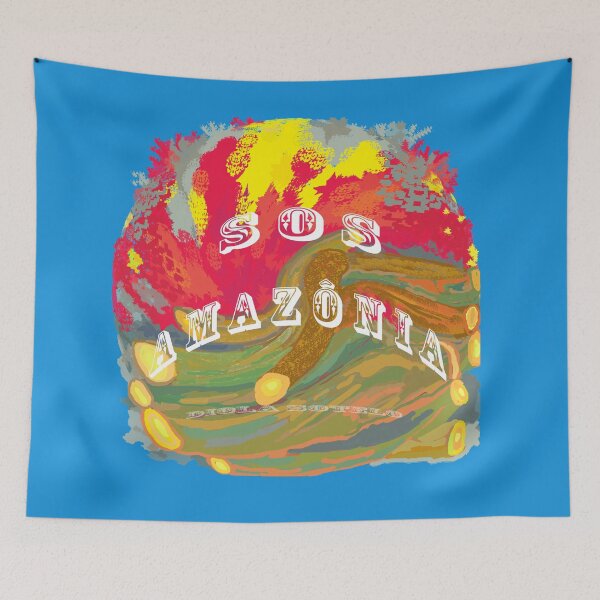 Item preview, When Amazonia burn, the planet also designed and sold by Diola Sotelo.
