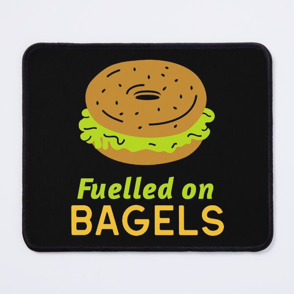 Item preview, Fuelled On Bagels - Breakfast Bagel Design designed and sold by Shirtlify.