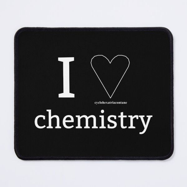 Item preview, I ♡ chemistry - I love chemistry - heart - IUPAC fun designed and sold by Marcel Wirth.
