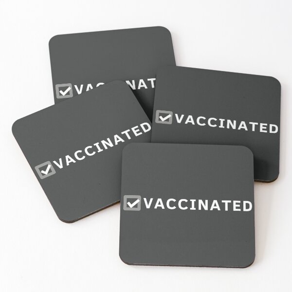 Item preview, Vaccinated Check White - Sticker Pack Bundle designed and sold by ViewerEqualsPhoton.