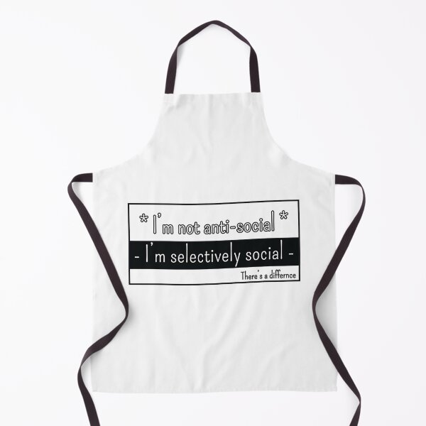 Item preview, I'm not anti social I'm selectively social designed and sold by Pattranit56.