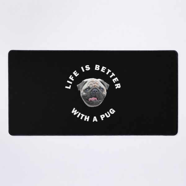 Item preview, LIFE IS BETTER WITH A PUG designed and sold by apuppyfeed.