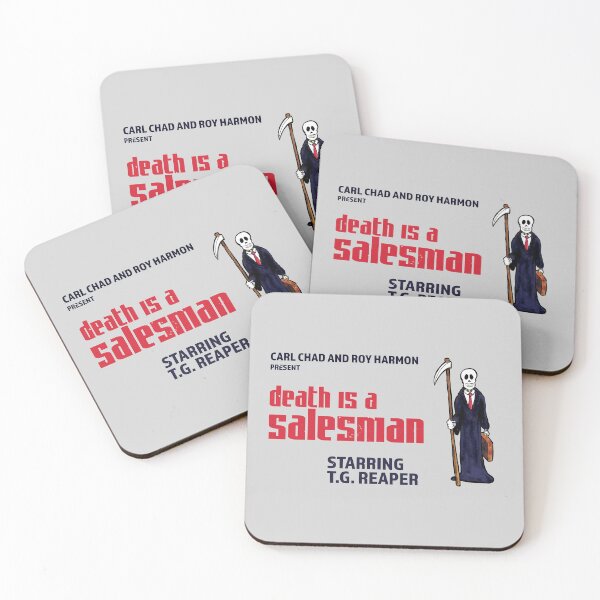 Item preview, Death is a Salesman Starring the Grim Reaper designed and sold by kingroy.