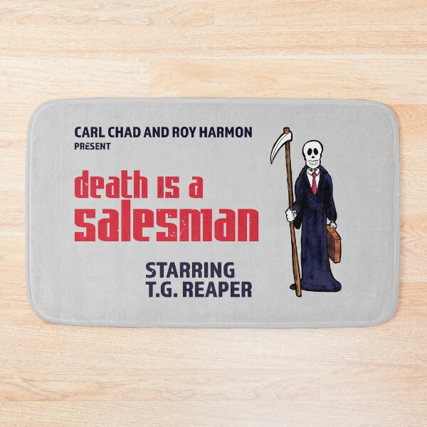 Item preview, Death is a Salesman Starring the Grim Reaper designed and sold by kingroy.