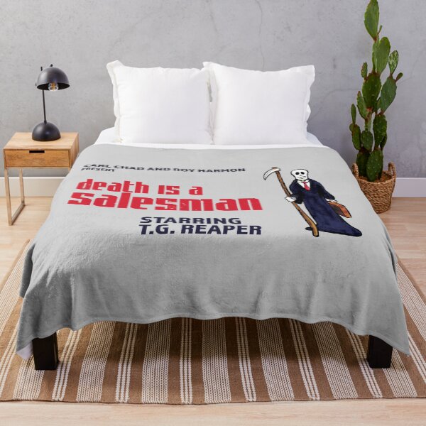 Item preview, Death is a Salesman Starring the Grim Reaper designed and sold by kingroy.